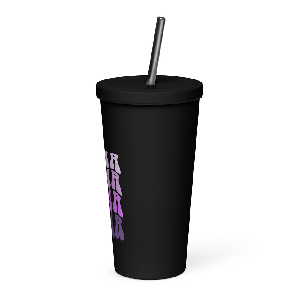 Purple Ombre Mama Insulated Tumbler