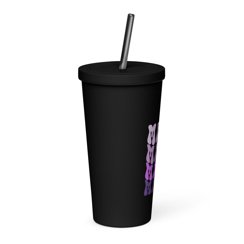 Purple Ombre Mama Insulated Tumbler