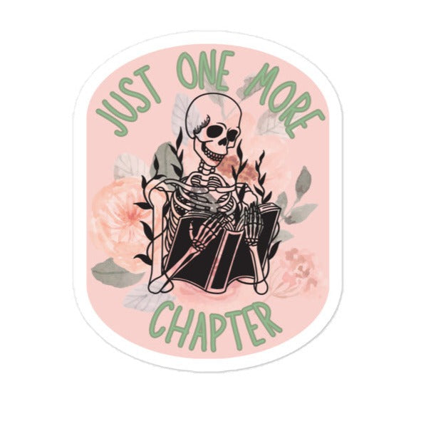 Just One More Chapter Sticker