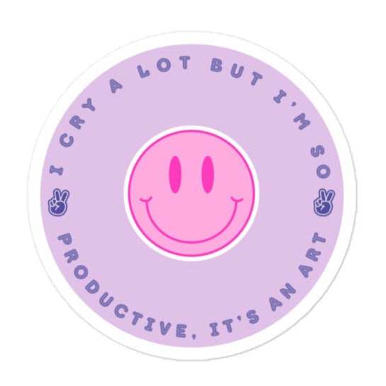 I Cry A Lot Sticker