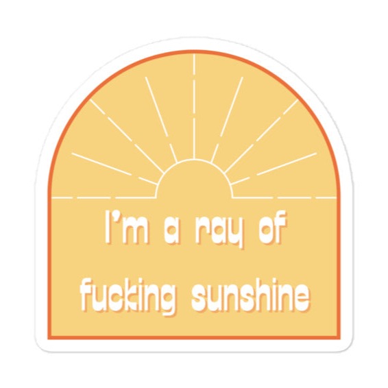 Ray of Sunshine Sticker