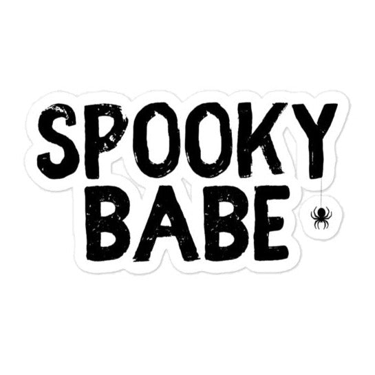 Spooky Babe Sticker