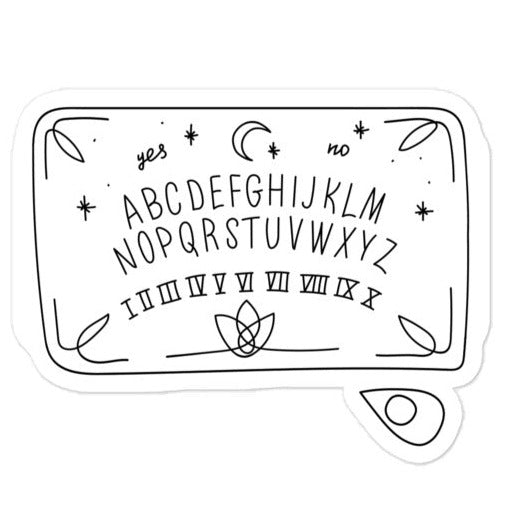 Ouija Board Sticker