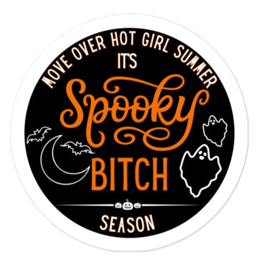 Spooky Bitch Season Sticker