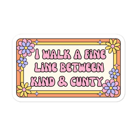 Kind&Cunty Sticker