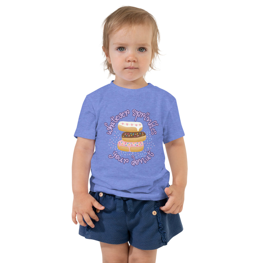 Whatever Sprinkles Your Donut Toddler Tee