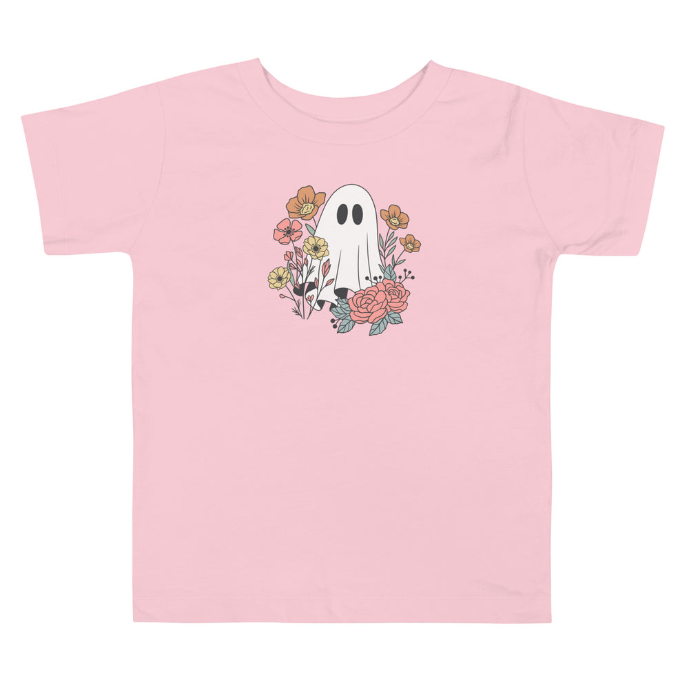 Floral Ghost Toddler T-Shirt