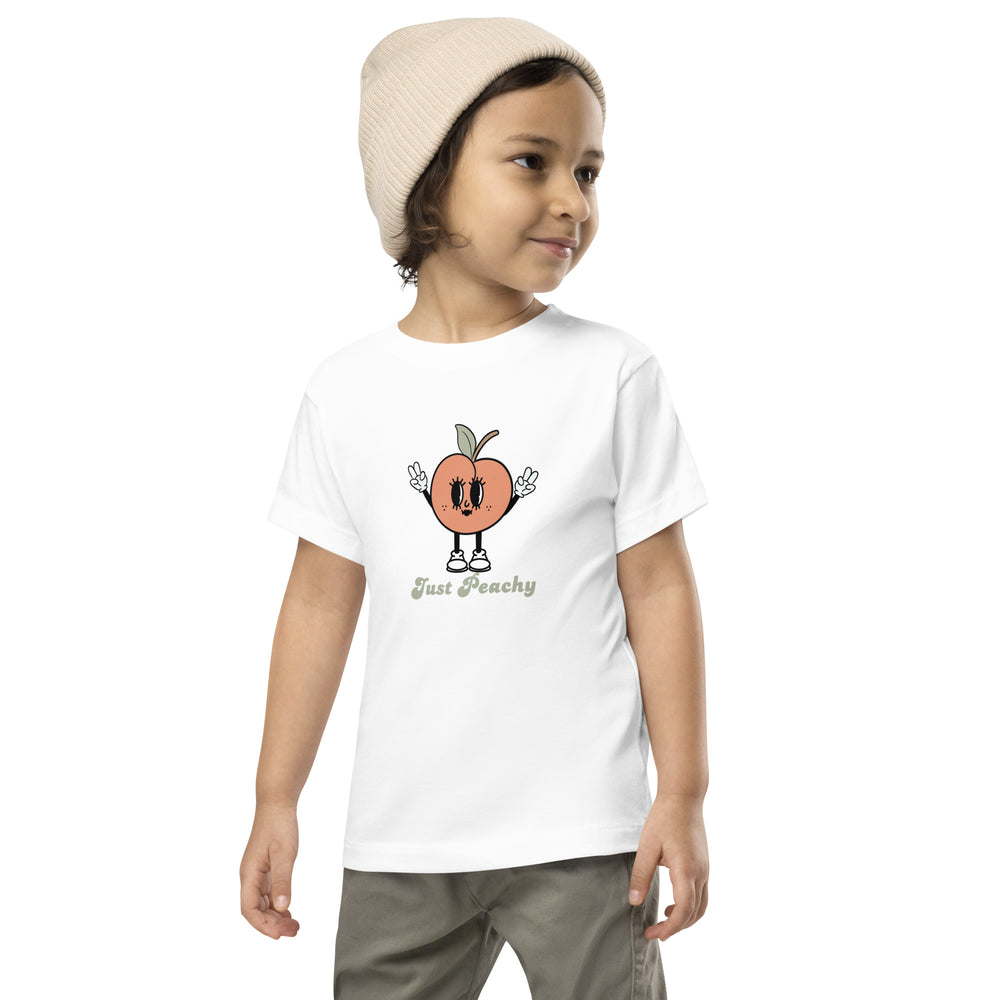 Just Peachy Toddler Short Sleeve Tee