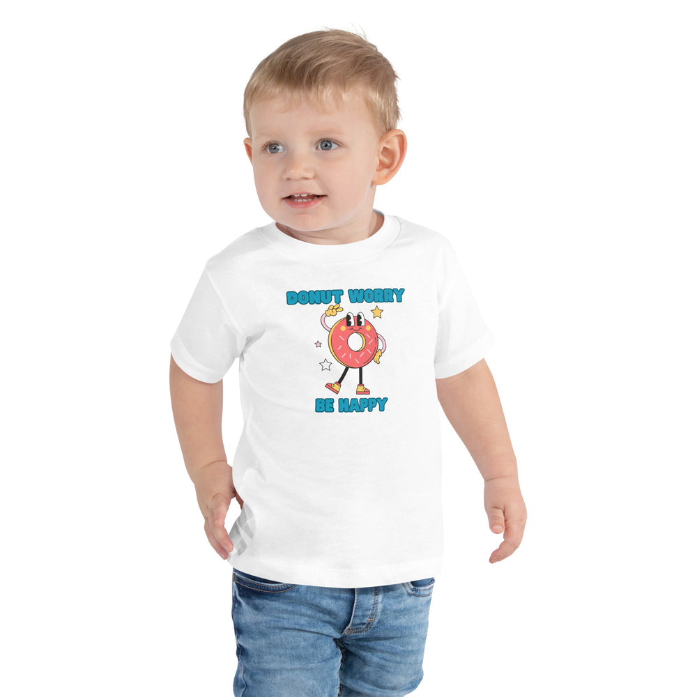 Donut Worry Be Happy Toddler Tee