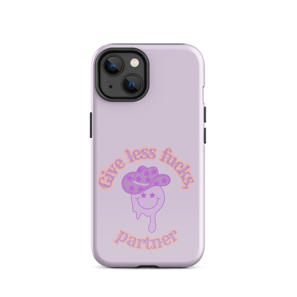 Give Less F*cks Tough Case for iPhone®