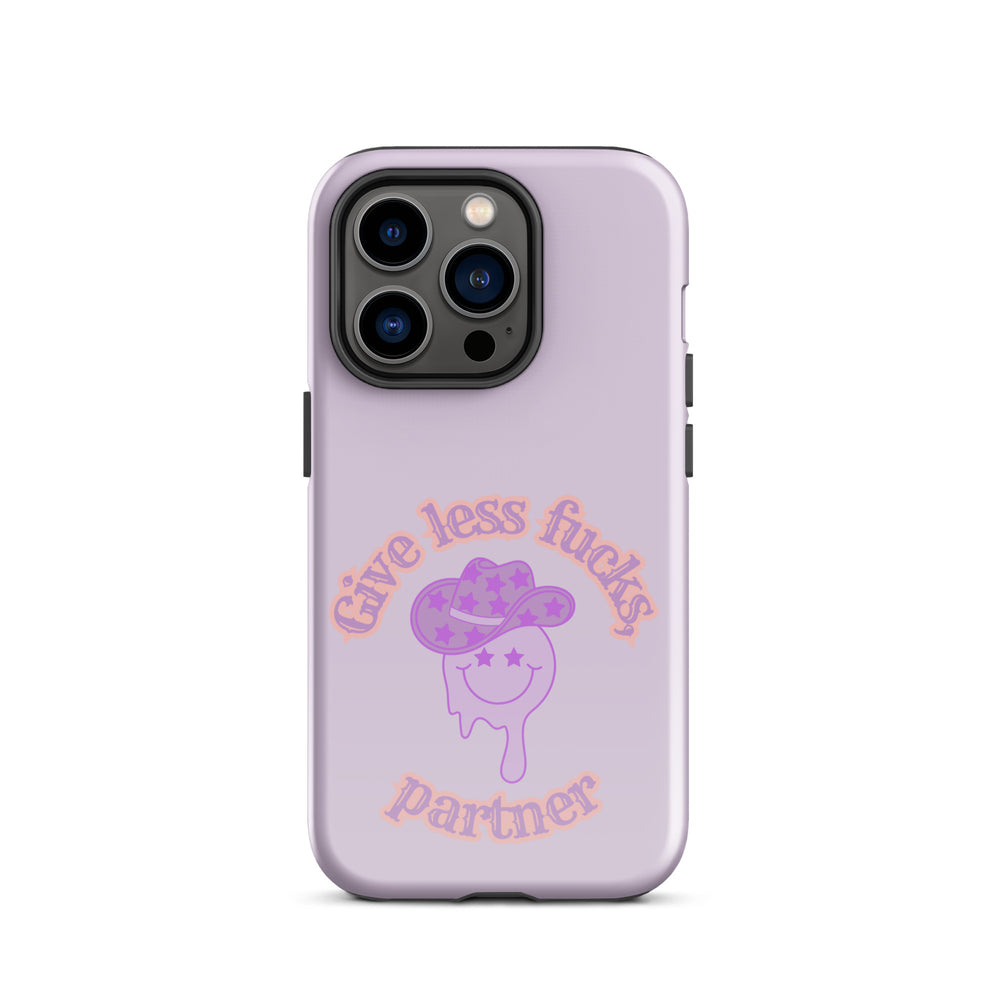 Give Less F*cks Tough Case for iPhone®