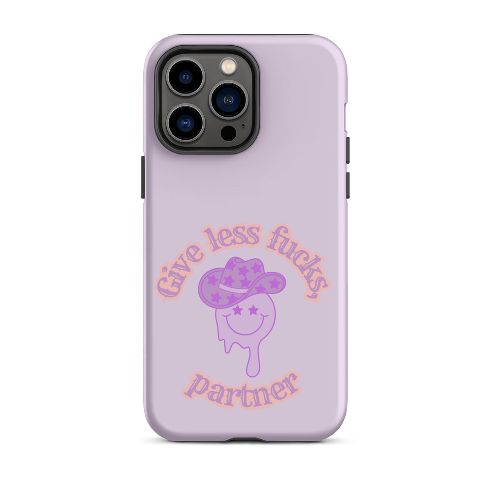 Give Less F*cks Tough Case for iPhone®