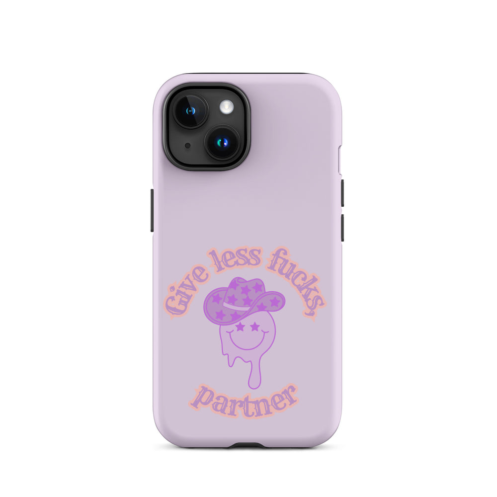 Give Less F*cks Tough Case for iPhone®