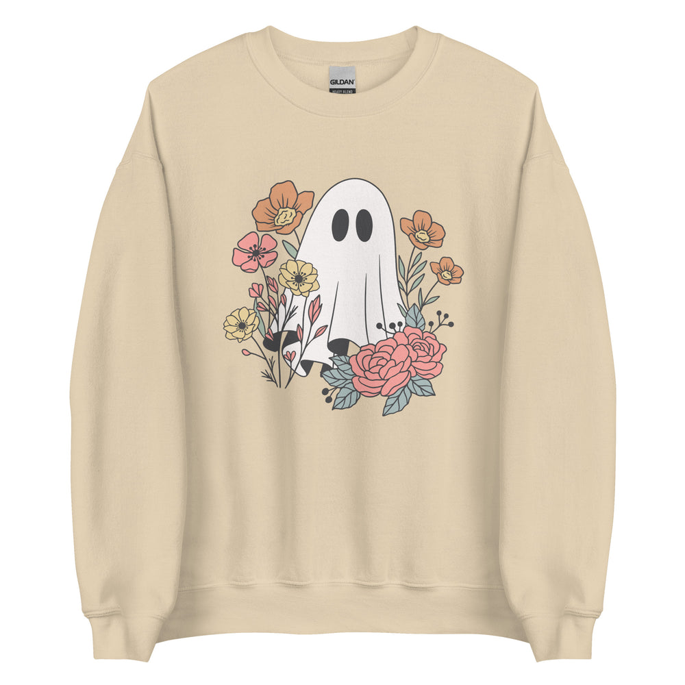 Floral Ghost Sweatshirt