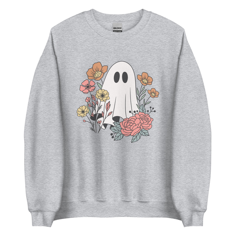 Floral Ghost Sweatshirt