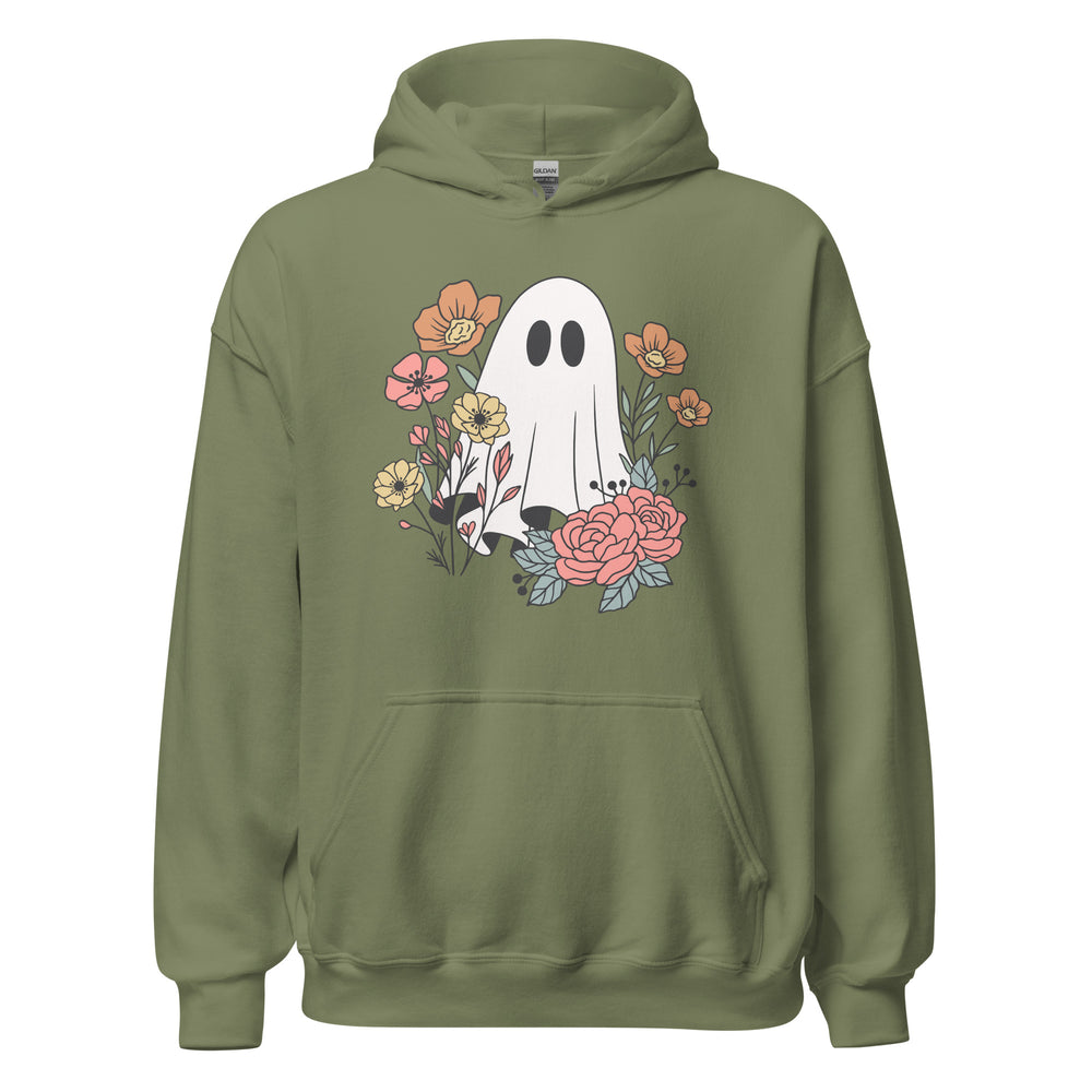 Floral Ghost Hoodie