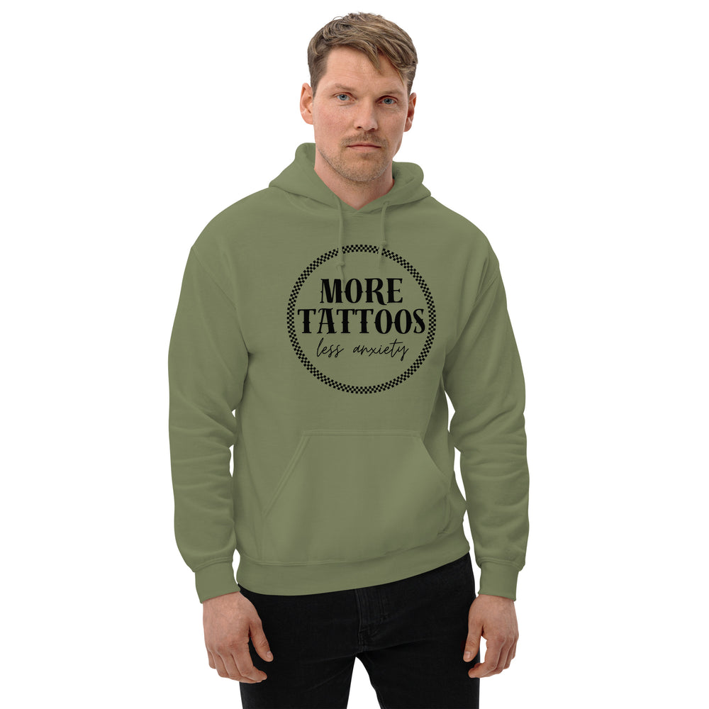 More Tattoos Less Anxiety Hoodie