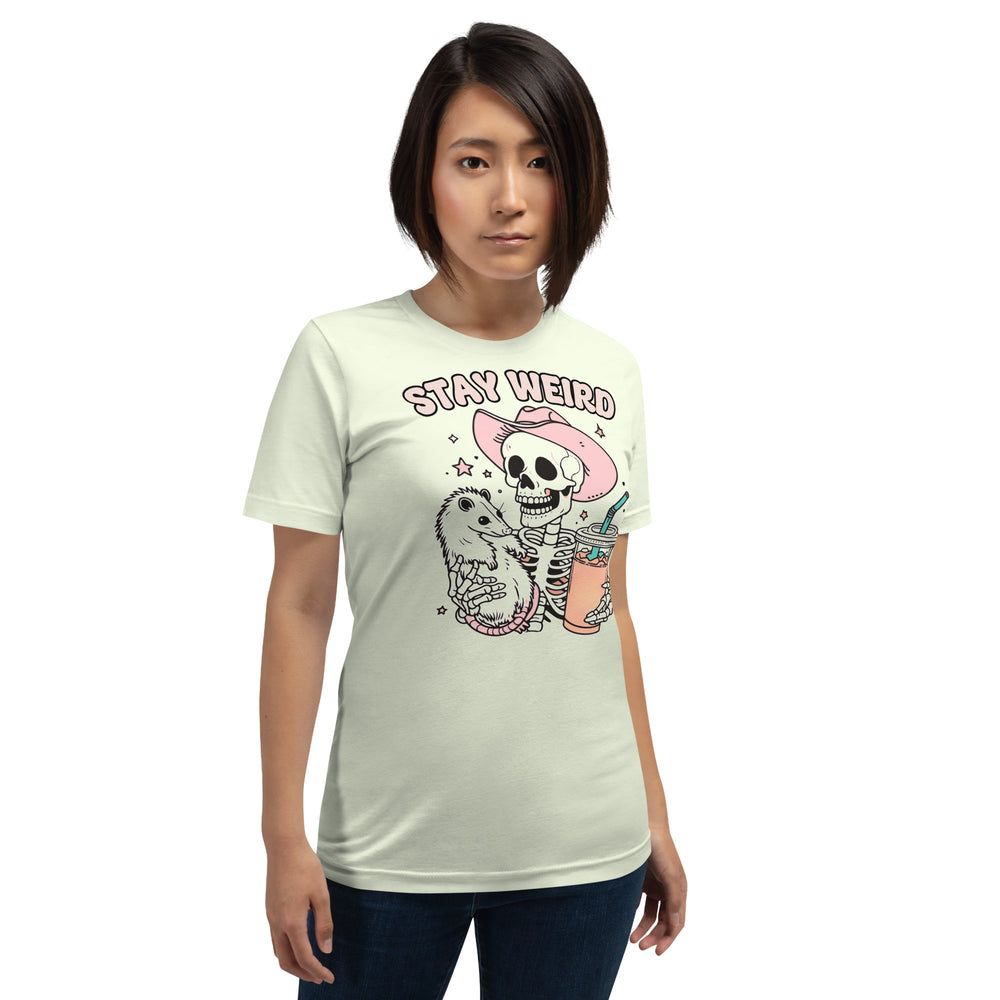 Stay Weird Skeleton T-Shirt