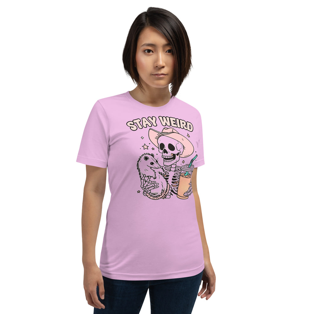 Stay Weird Skeleton T-Shirt