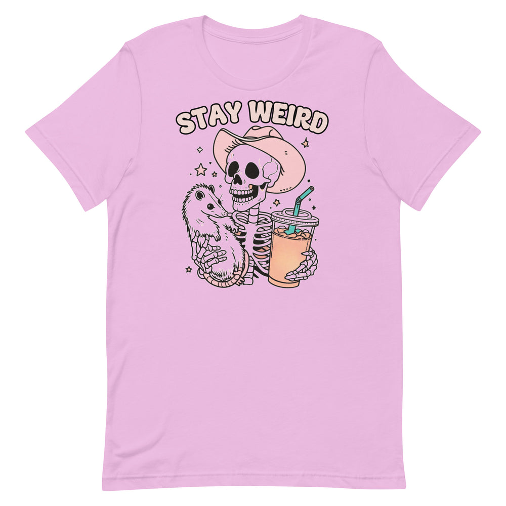 Stay Weird Skeleton T-Shirt