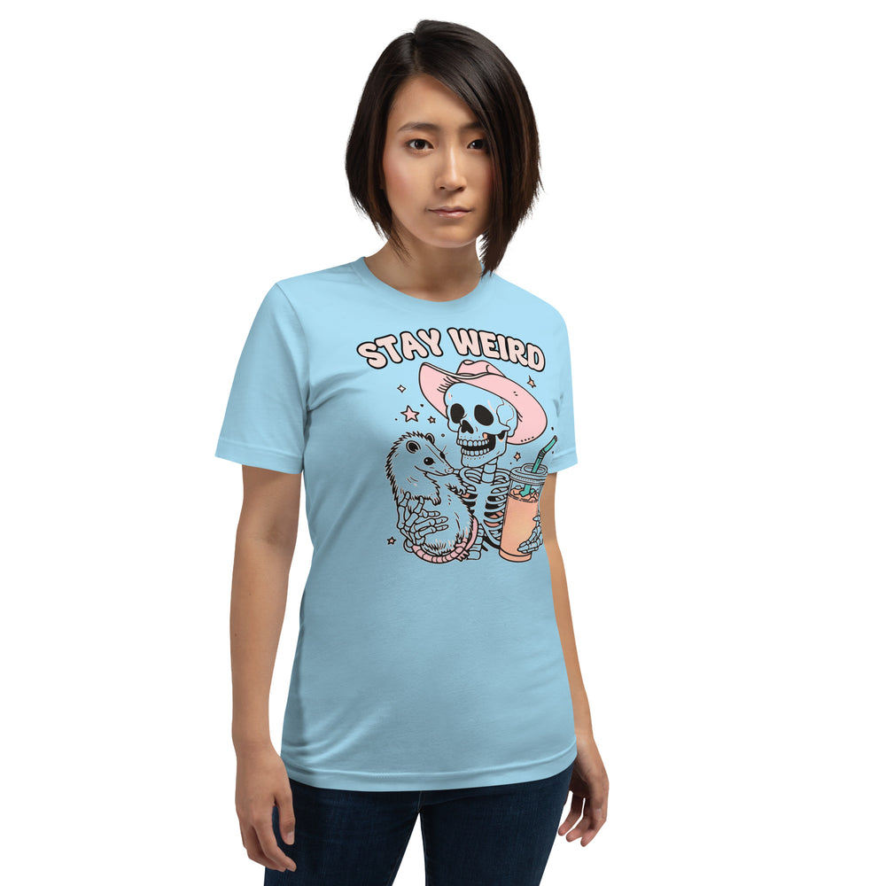 Stay Weird Skeleton T-Shirt