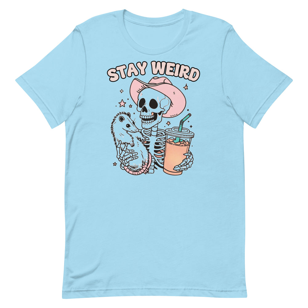 Stay Weird Skeleton T-Shirt