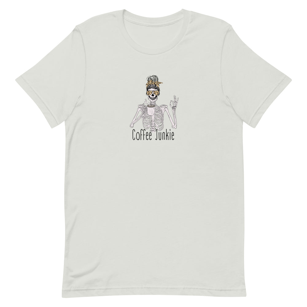 Coffee Junkie Unisex t-shirt