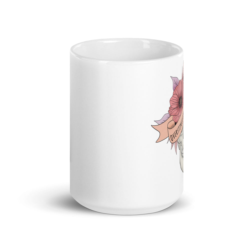 Overstimulated Moms Club White Mug