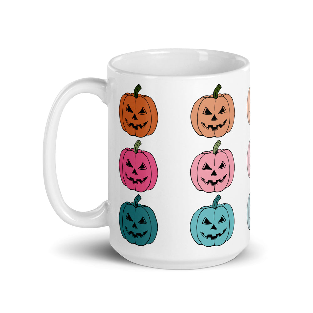 Ombre Pumpkins Mug