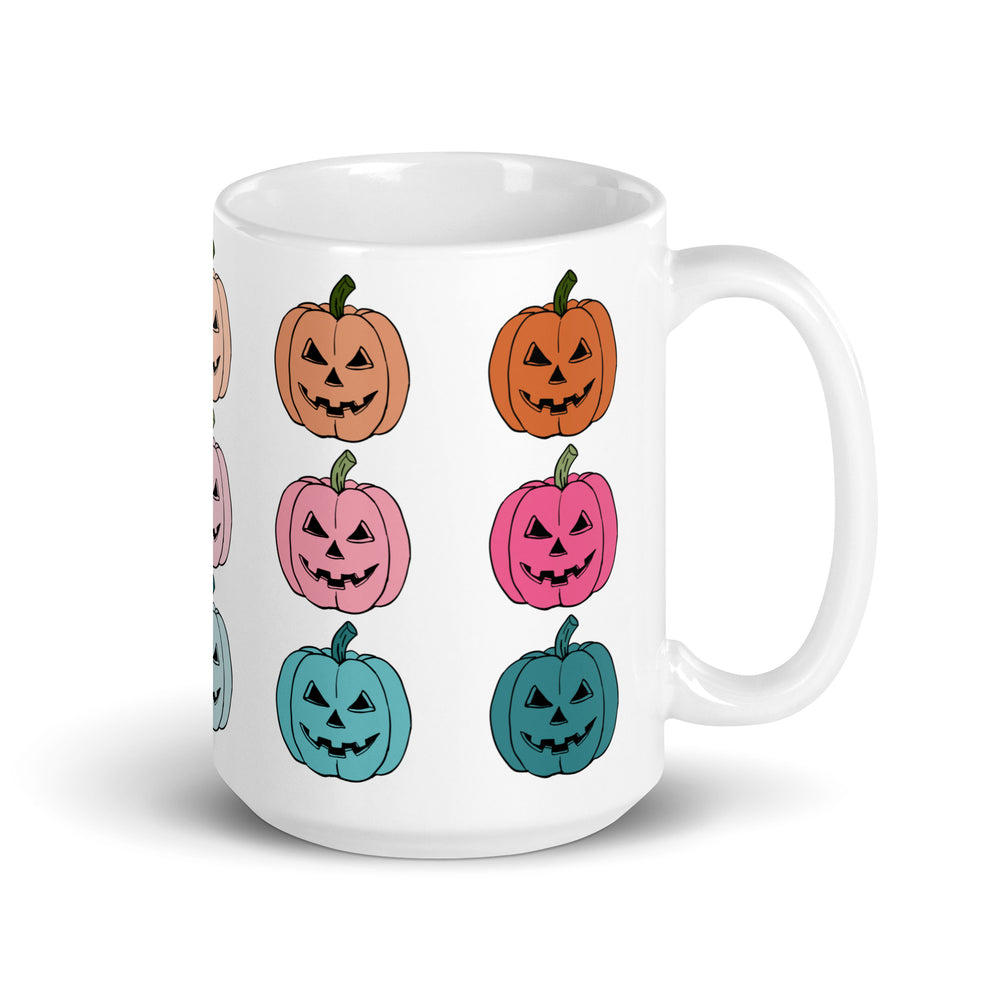 Ombre Pumpkins Mug