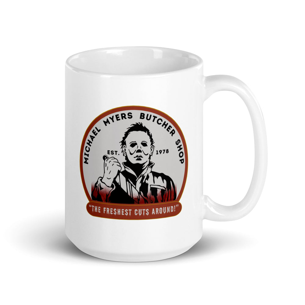 Michael Myers Butcher Shop Mug