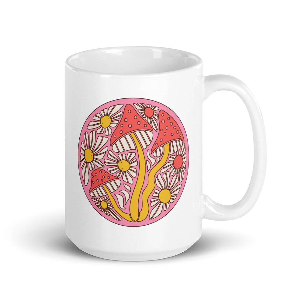 Retro Shrooms Mug