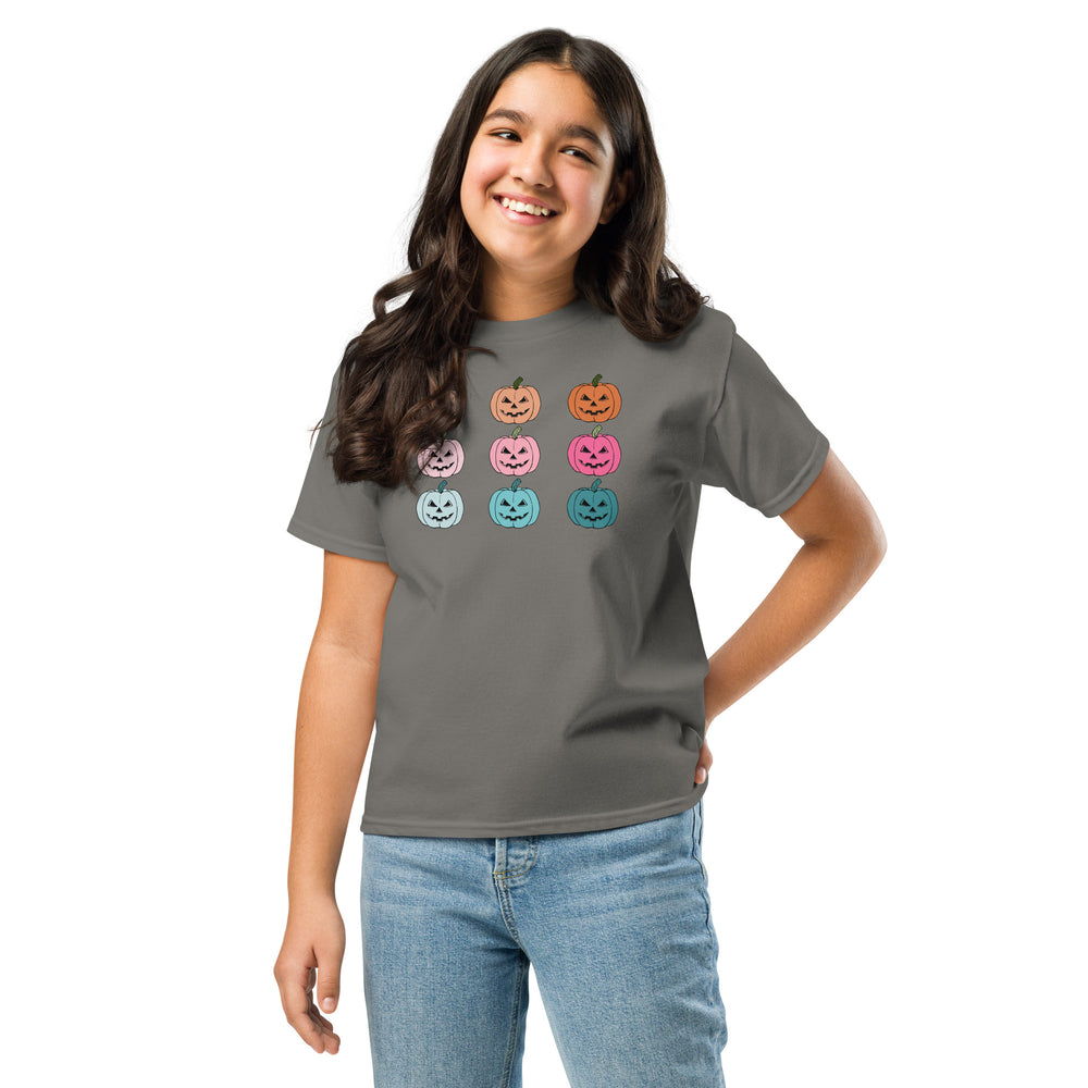 Ombre Pumpkins Youth T-Shirt