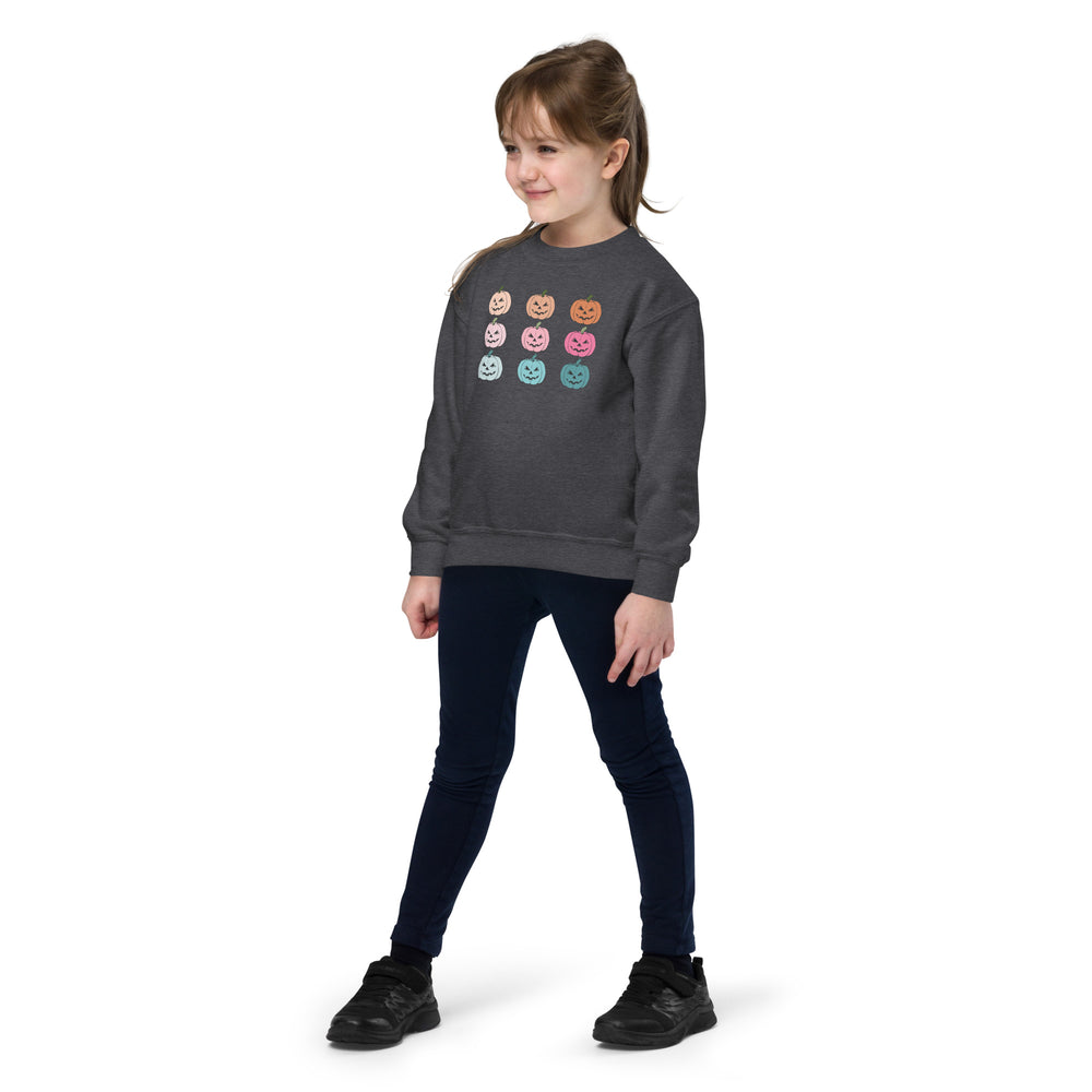 Ombre Pumpkins Youth Sweatshirt