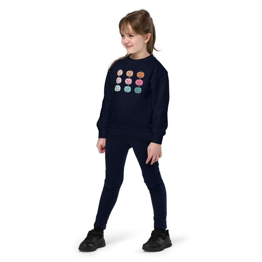 Ombre Pumpkins Youth Sweatshirt