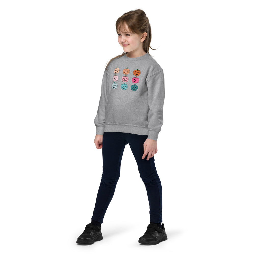 Ombre Pumpkins Youth Sweatshirt