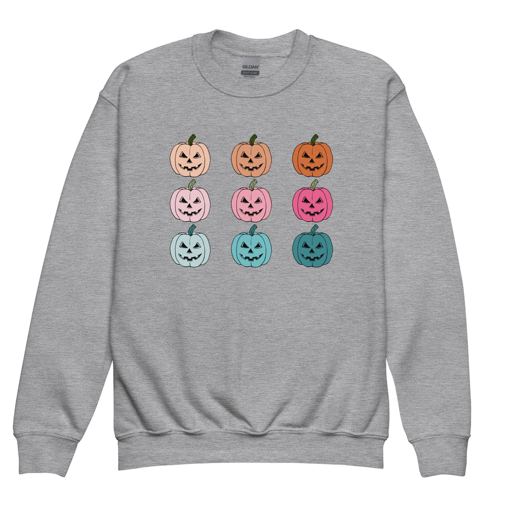 Ombre Pumpkins Youth Sweatshirt