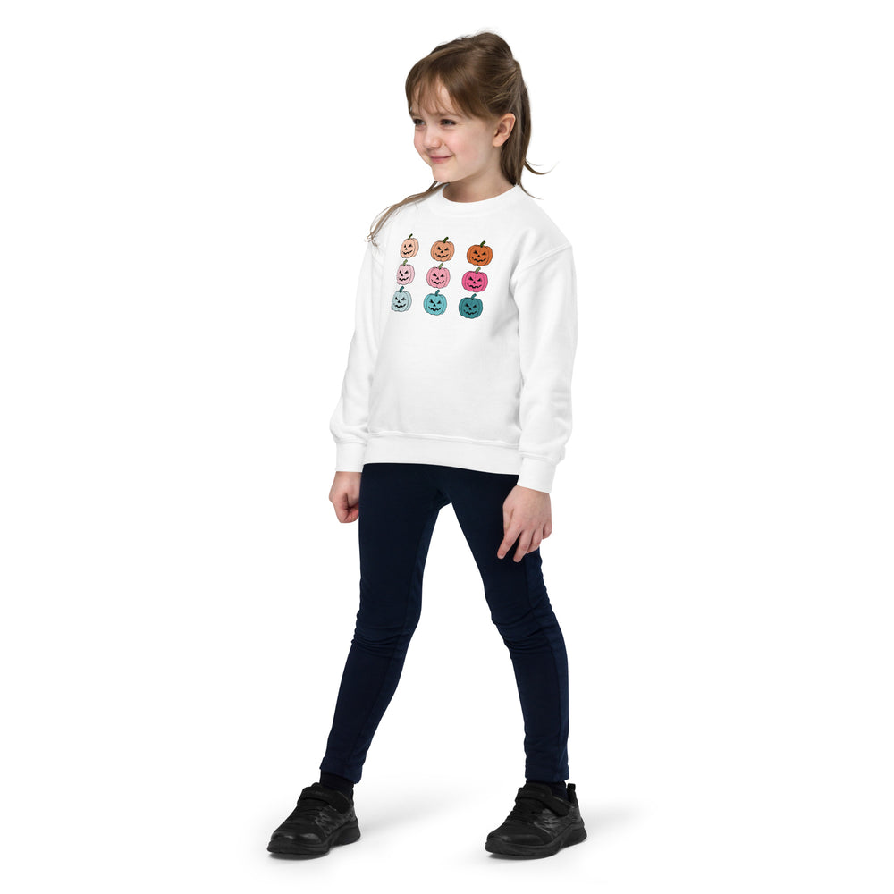 Ombre Pumpkins Youth Sweatshirt