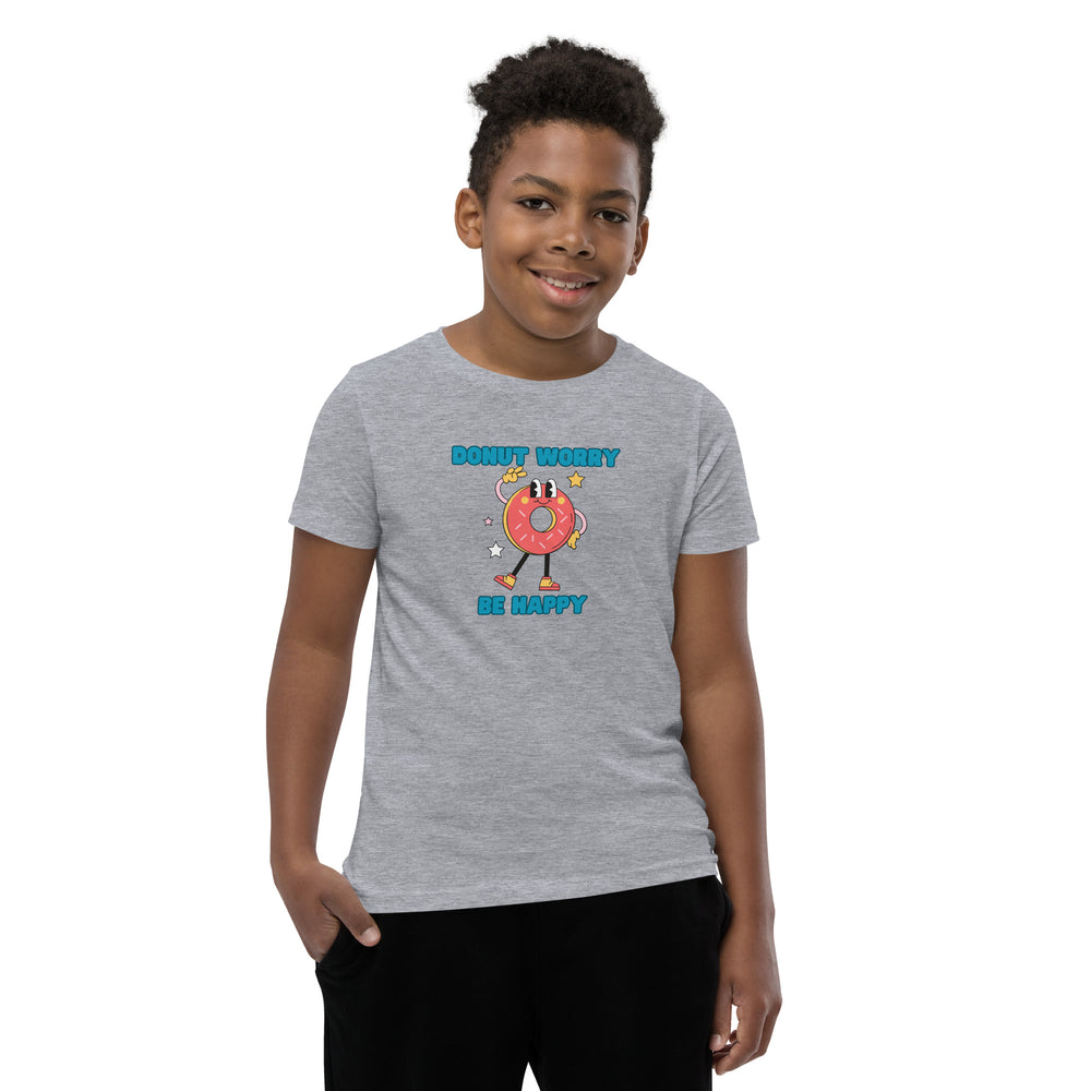 Donut Worry Youth Short Sleeve T-Shirt