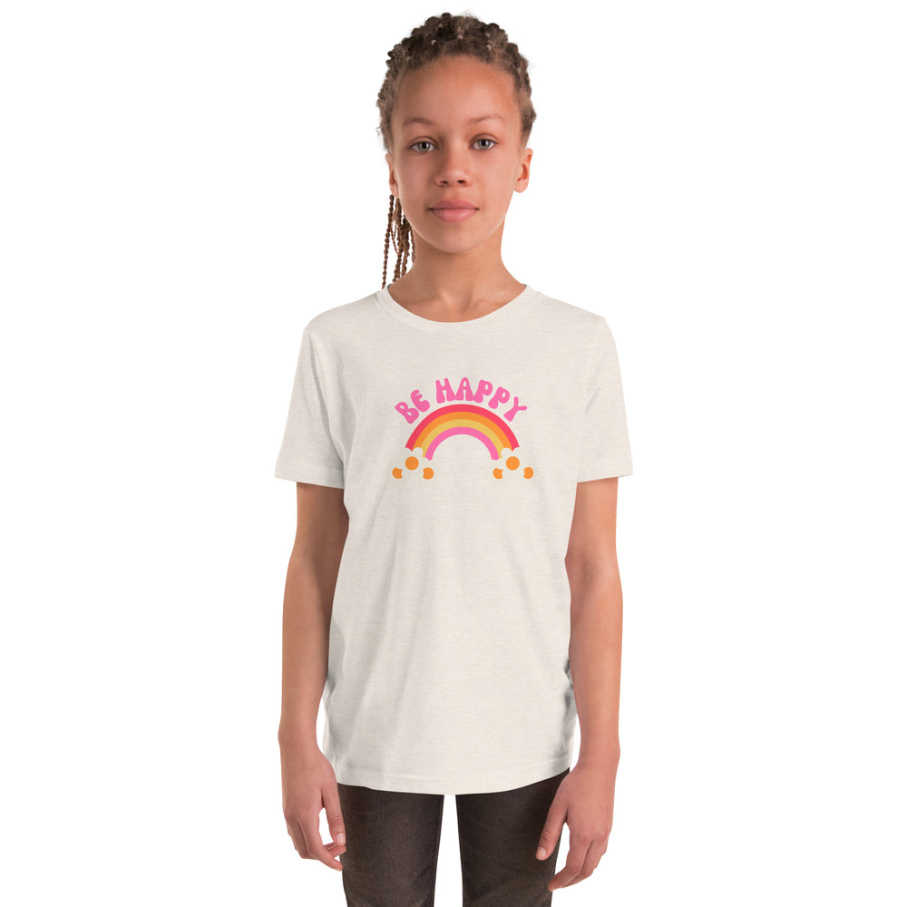 Be Happy Youth Short Sleeve T-Shirt