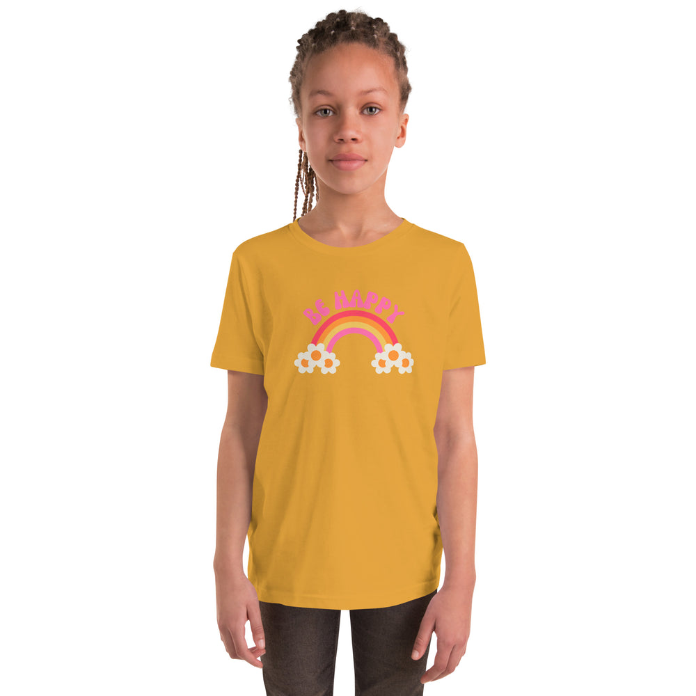 Be Happy Youth Short Sleeve T-Shirt